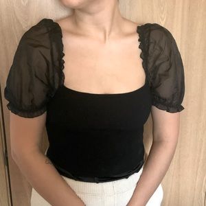 aritzia crop top
